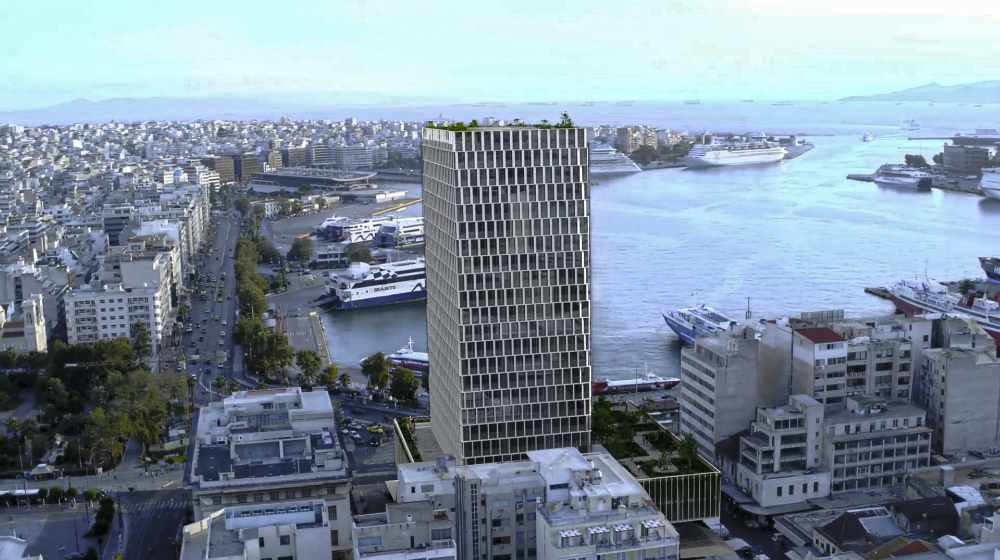 &Omicron; &theta;&rho;&upsilon;&lambda;&iota;&kappa;ό&sigmaf; &laquo;&Pi;ύ&rho;&gamma;&omicron;&sigmaf; &tau;&omicron;&upsilon; &Pi;&epsilon;&iota;&rho;&alpha;&iota;ά&raquo; &pi;&rho;&omega;&tau;&alpha;&gamma;&omega;&nu;&iota;&sigma;&tau;ή&sigmaf; &sigma;&tau;&eta;&nu; &alpha;&pi;&omicron;&psi;&iota;&nu;ή &alpha;&lambda;&lambda;&alpha;&gamma;ή &tau;&omicron;&upsilon; &chi;&rho;ό&nu;&omicron;&upsilon;