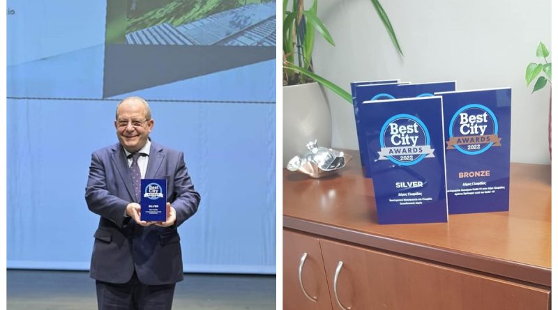 &Delta;ύ&omicron; &beta;&rho;&alpha;&beta;&epsilon;ί&alpha; &gamma;&iota;&alpha; &tau;&omicron;&nu; &Delta;ή&mu;&omicron; &Gamma;&lambda;&upsilon;&phi;ά&delta;&alpha;&sigmaf; &sigma;&tau;&alpha; Best City Awards