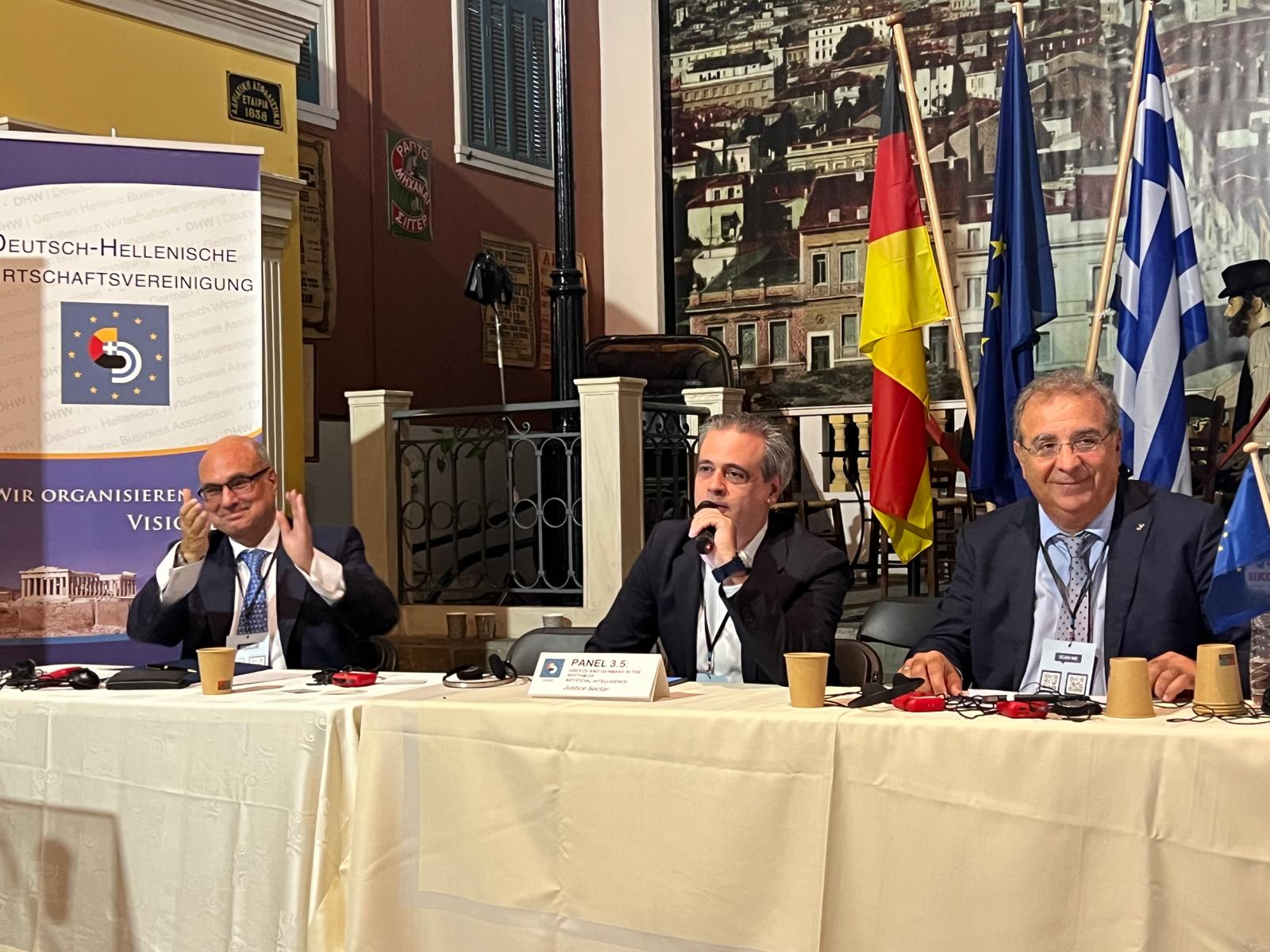 &Eta;  &Eta;&mu;&epsilon;&rho;ί&delta;&alpha; &tau;&omicron;&upsilon;  &Gamma;&epsilon;&rho;&mu;&alpha;&nu;&omicron;- &Epsilon;&lambda;&lambda;&eta;&nu;&iota;&kappa;&omicron;ύ &Epsilon;&pi;&iota;&chi;&epsilon;&iota;&rho;&eta;&mu;&alpha;&tau;&iota;&kappa;&omicron;ύ &Sigma;&upsilon;&nu;&delta;έ&sigma;&mu;&omicron;&upsilon; (DHW) &sigma;&tau;&omicron; &Kappa;έ&nu;&tau;&rho;&omicron; &Pi;&omicron;&lambda;&iota;&tau;&iota;&sigma;&mu;&omicron;ύ  &laquo;&Mu;&epsilon;&lambda;ί&nu;&alpha;&raquo;