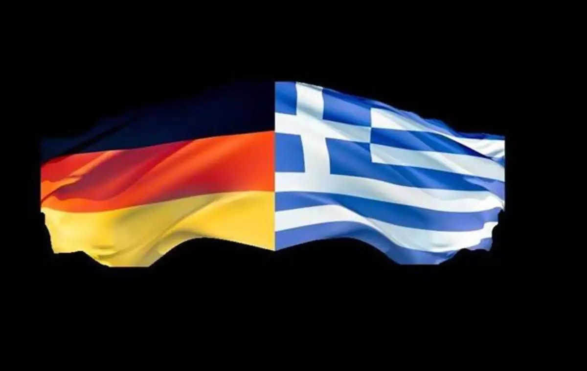 &Eta; &epsilon;&iota;&kappa;ό&nu;&alpha; &tau;&eta;&sigmaf; &Epsilon;&lambda;&lambda;ά&delta;&alpha;&sigmaf; &mu;έ&sigma;&alpha; &alpha;&pi;ό &tau;&alpha; &mu;ά&tau;&iota;&alpha; &tau;&omega;&nu; &Gamma;&epsilon;&rho;&mu;&alpha;&nu;ώ&nu; &mdash; &Mu;&iota;&alpha; &nu;έ&alpha; &mu;&epsilon;&lambda;έ&tau;&eta; &rho;ί&chi;&nu;&epsilon;&iota; &phi;&omega;&sigmaf; &sigma;&tau;&alpha; &sigma;&tau;&epsilon;&rho;&epsilon;ό&tau;&upsilon;&pi;&alpha; &kappa;&alpha;&iota; &tau;&iota;&sigmaf; &pi;&rho;&omicron;&kappa;&lambda;ή&sigma;&epsilon;&iota;&sigmaf;