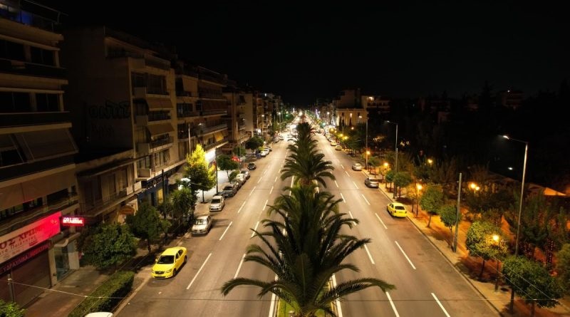 Καλλιθέα: Ολοκληρώθηκαν οι εργασίες στη Λεωφόρο Ελευθερίου Βενιζέλου